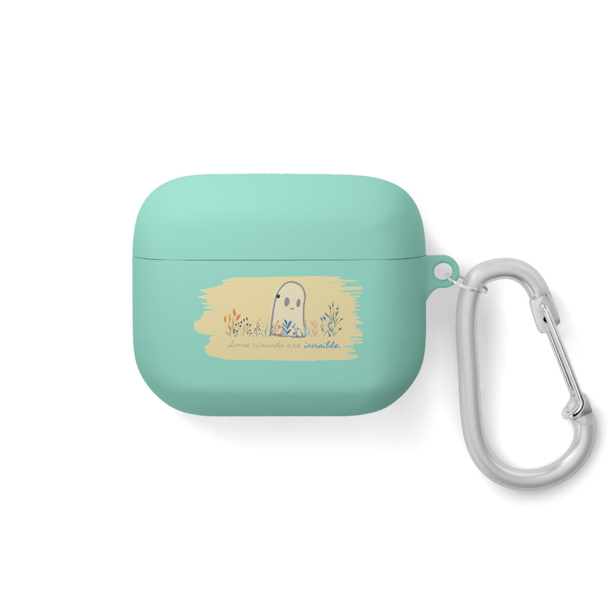 Invisible Ghost Series - "Some wounds are invisible." AirPods and AirPods Pro Case Cover