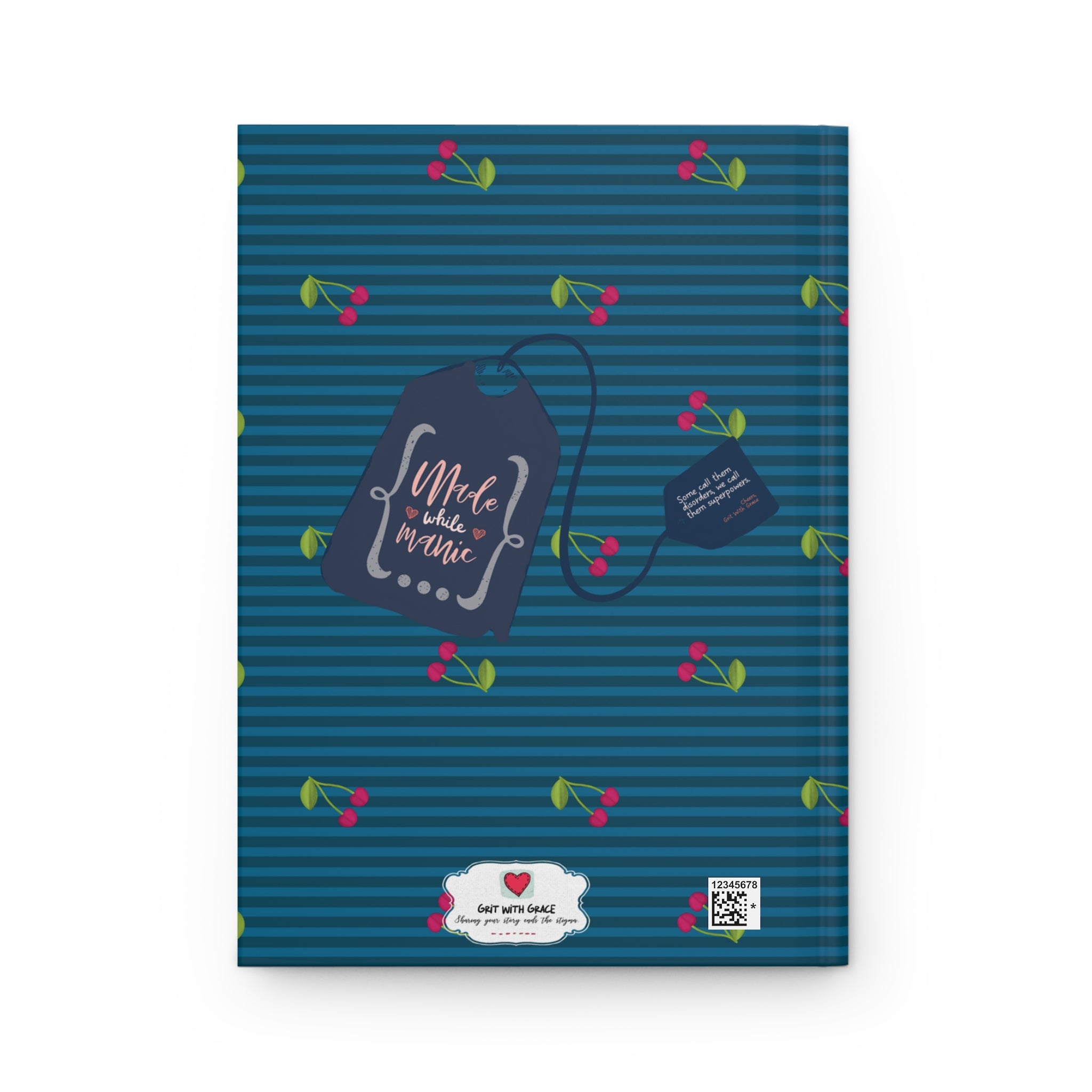 Invisible Ghost 'Some Wounds Are Invisible' Hardcover Matte Journal - Limited Edition