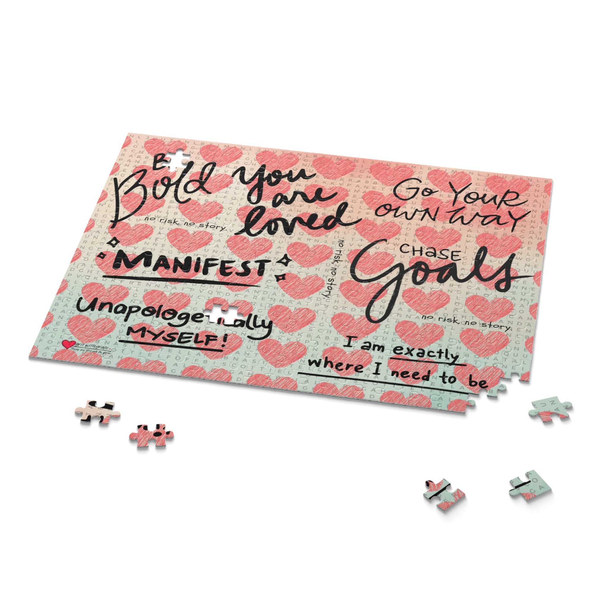 Grit With Grace No Risk, No Story Puzzle