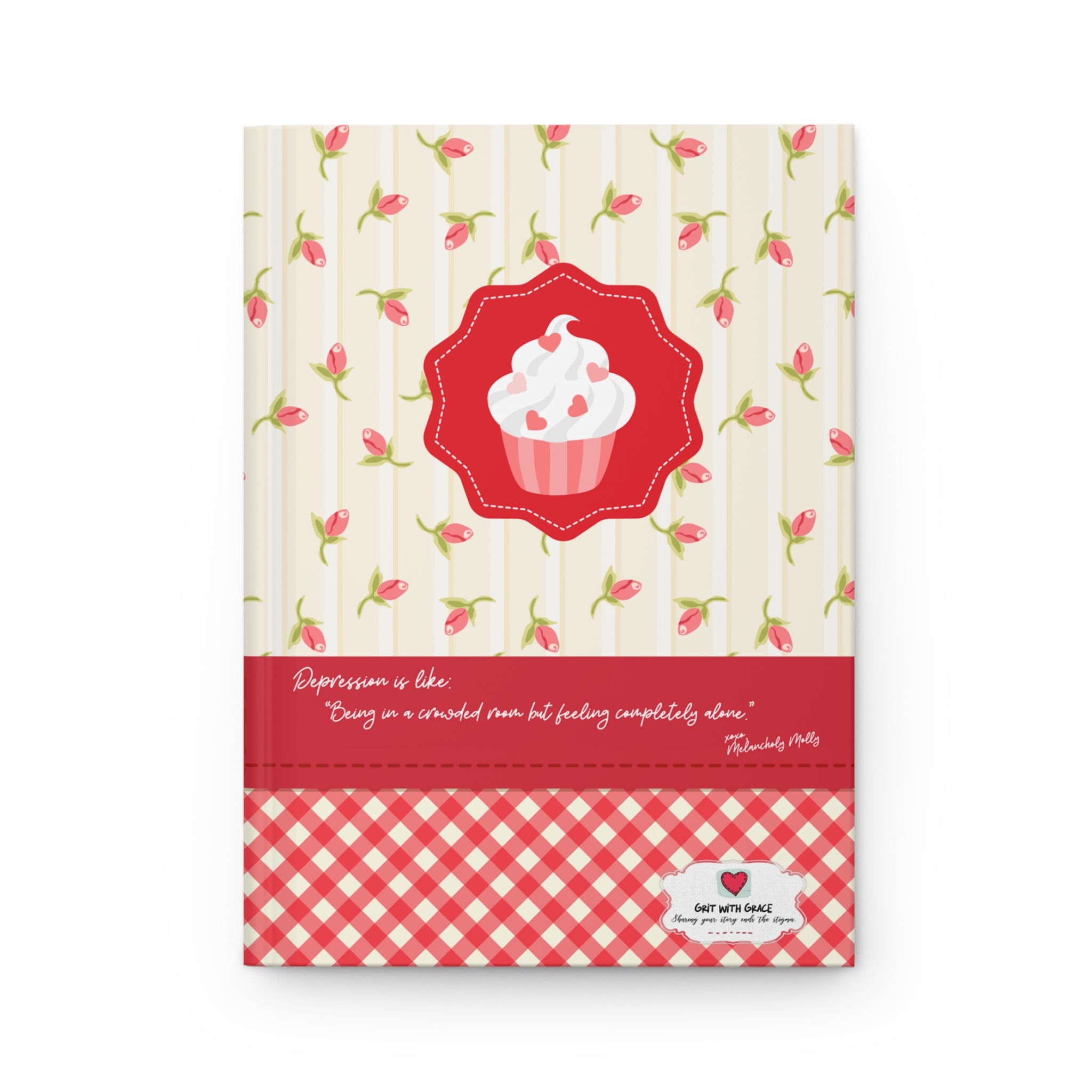 Grit With Grace Navigating Emotions Hardcover Journal