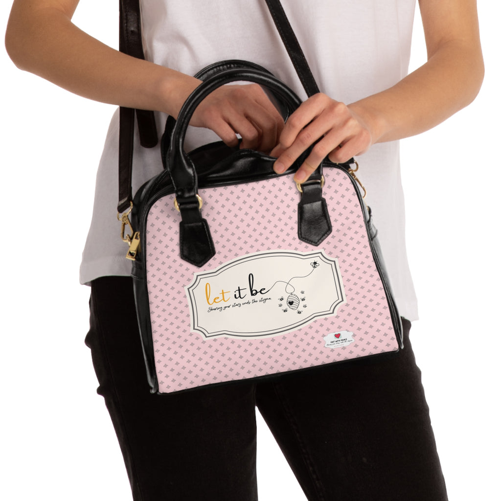 Bee Happy Series 'let it be' Shoulder Handbag Edition