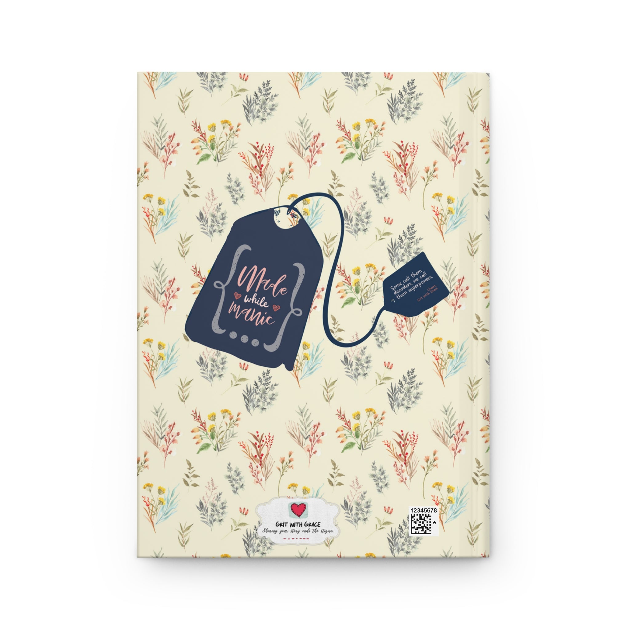 Invisible Ghost 'Some Wounds Are Invisible' Hardcover Matte Journal - Limited Edition
