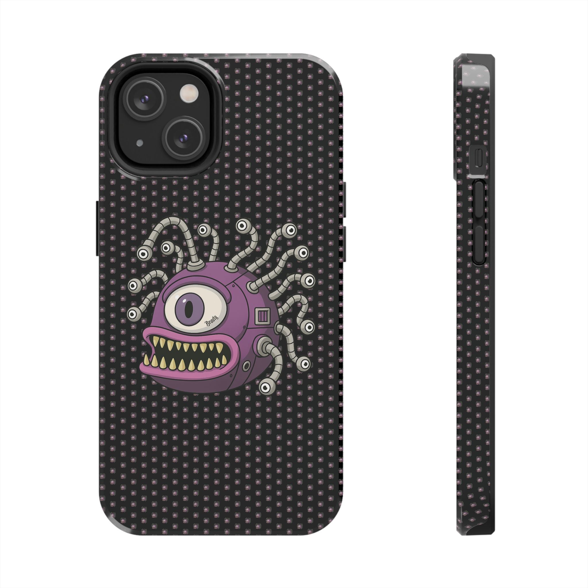 Critical Cut Purple Monster Phone Case