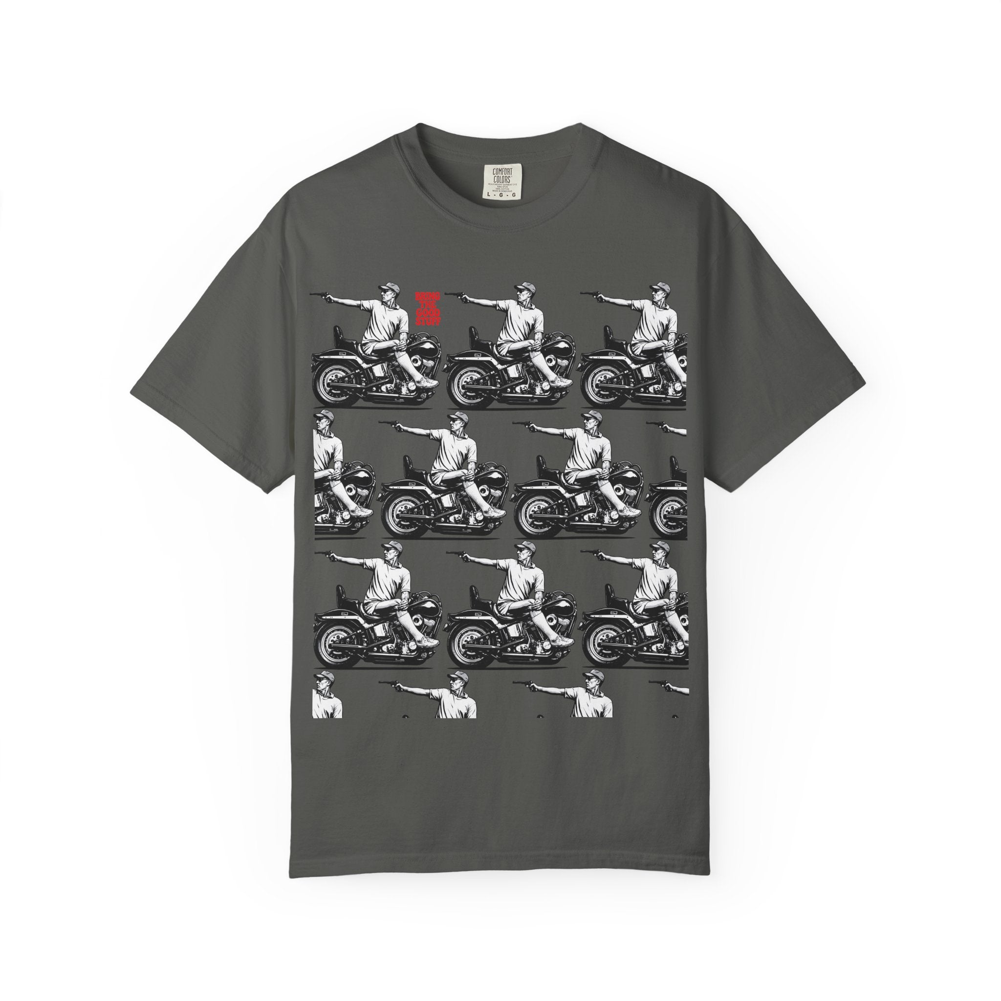 Bring The Good Stuff Hunter Motorcycle II Tee