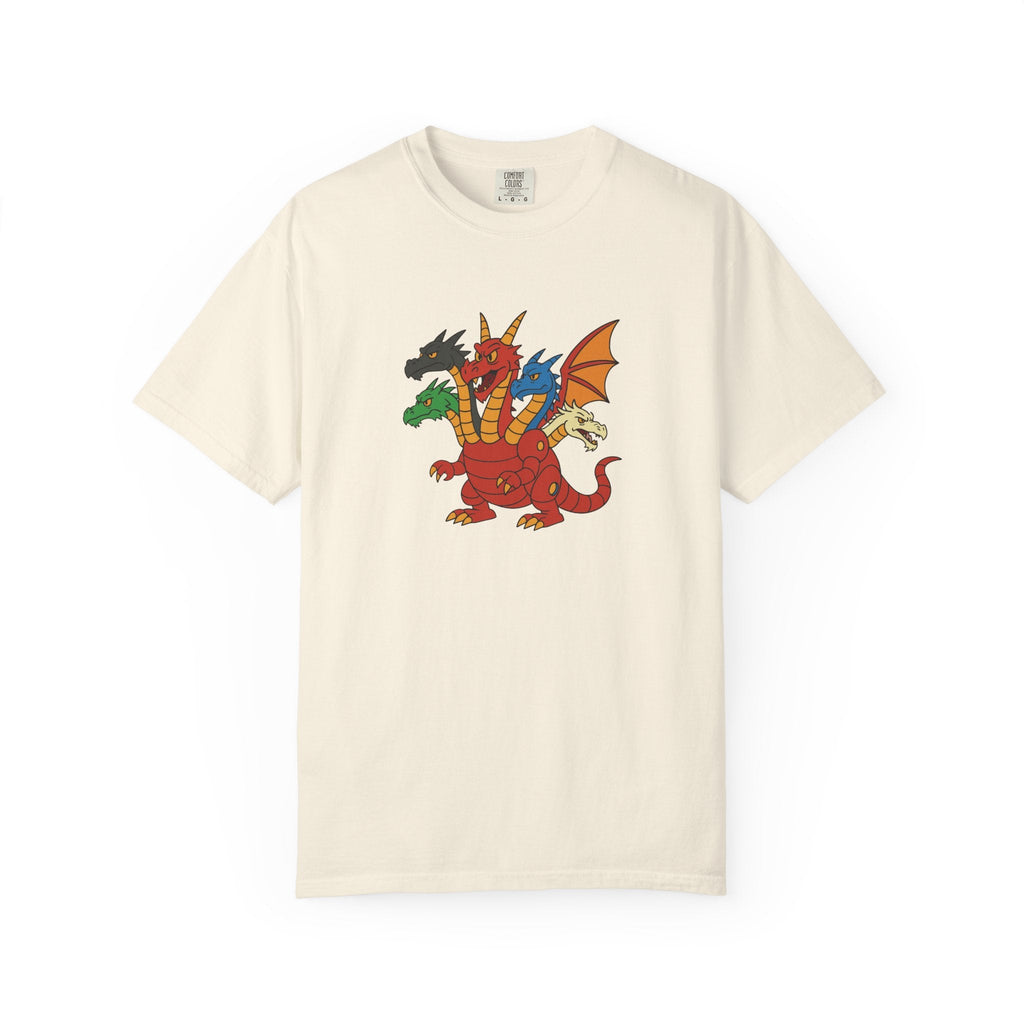 Multi-Headed Dragon T-Shirt — Colorful Fantasy Creature Tee