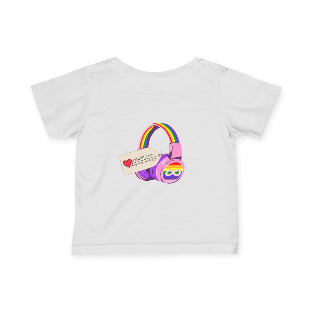AUTISTIC ANDY 'COLOR-CODED ADVENTURES' INFANT FINE JERSEY TEE - LIMITED EDITION