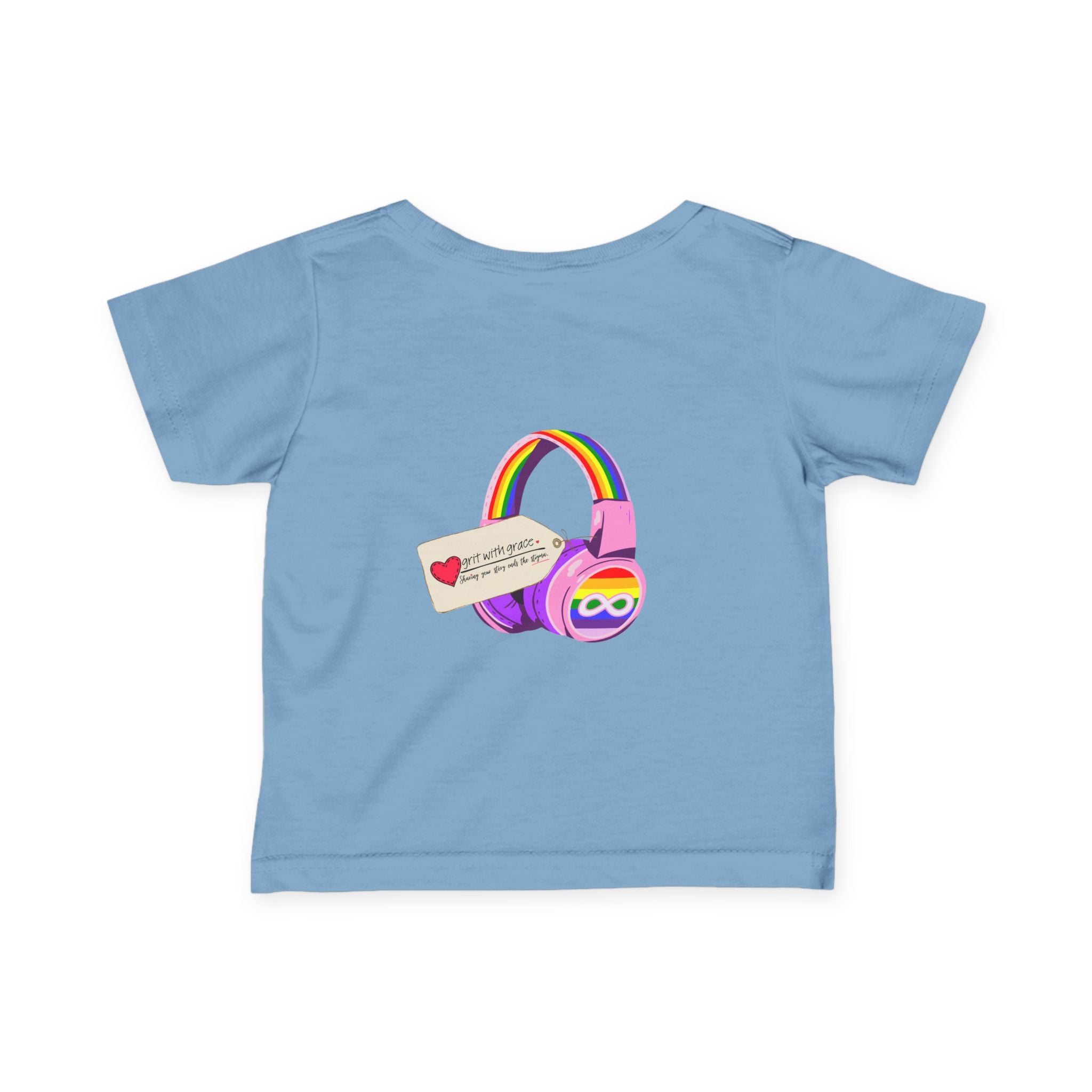 AUTISTIC ANDY 'COLOR-CODED ADVENTURES' INFANT FINE JERSEY TEE - LIMITED EDITION