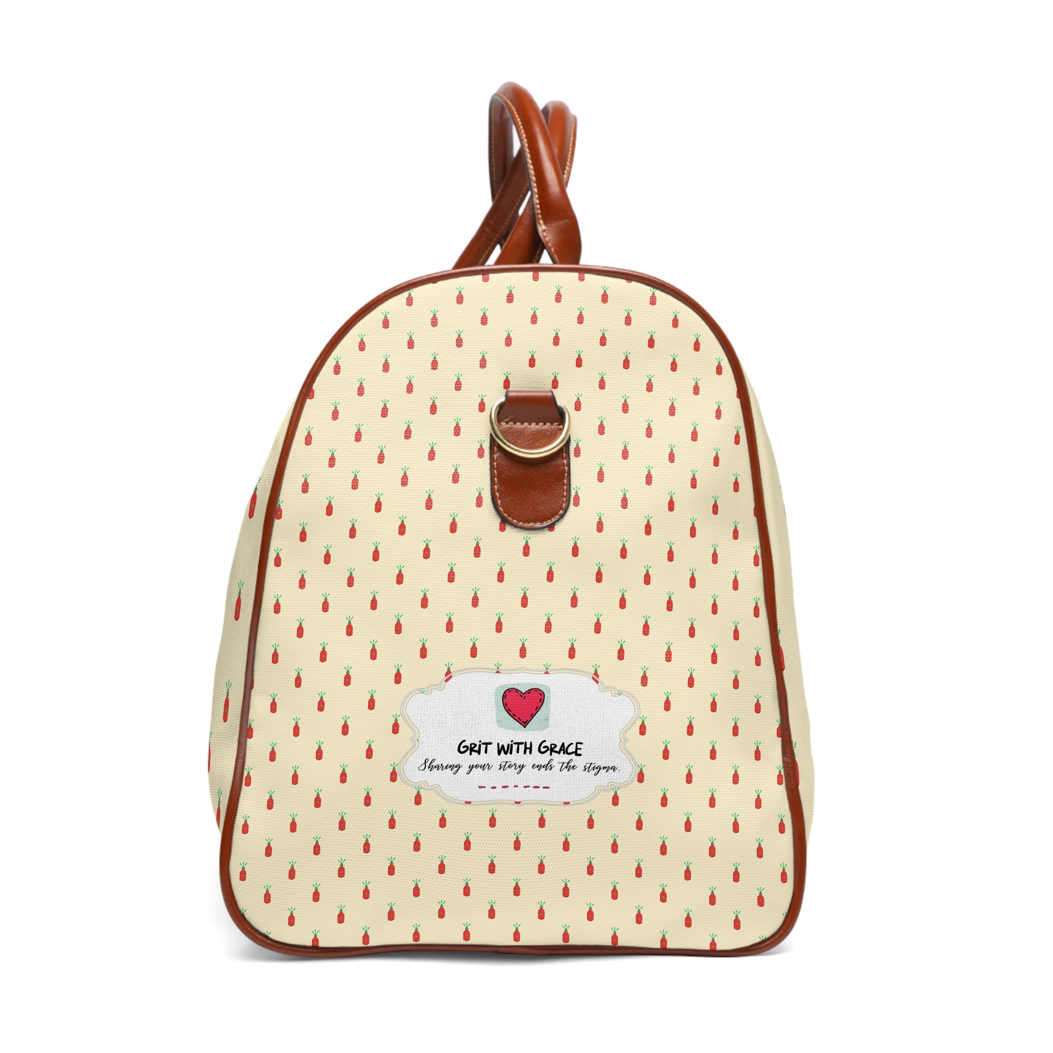 Bipolar Bonnie Series - "Where Sweet And Spicy Meet Every Hour" Waterproof Travel Bag