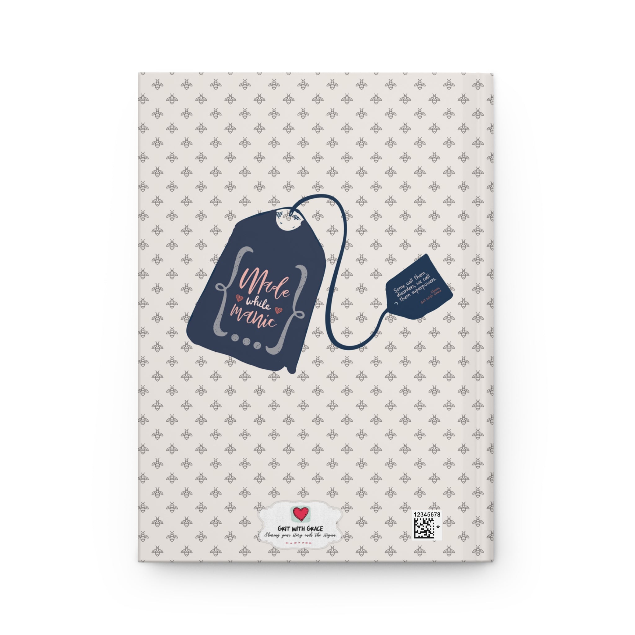 Be Happy Series 'Radiate Positivity' Hardcover Matte Journal - Limited Edition