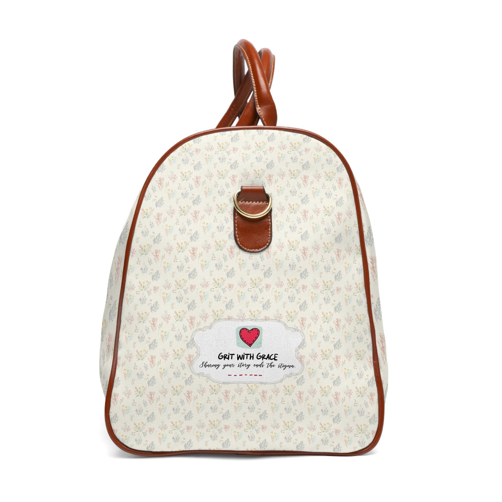Invisible Ghost Series - "Not all battles leave visible scars." Waterproof Travel Bag