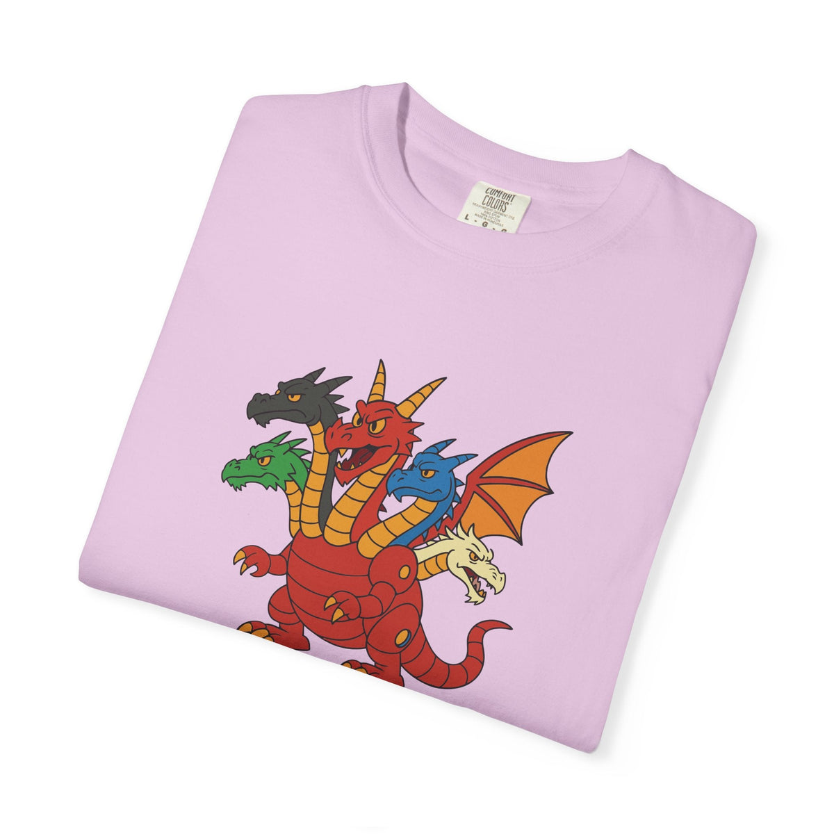 Multi-Headed Dragon T-Shirt — Colorful Fantasy Creature Tee