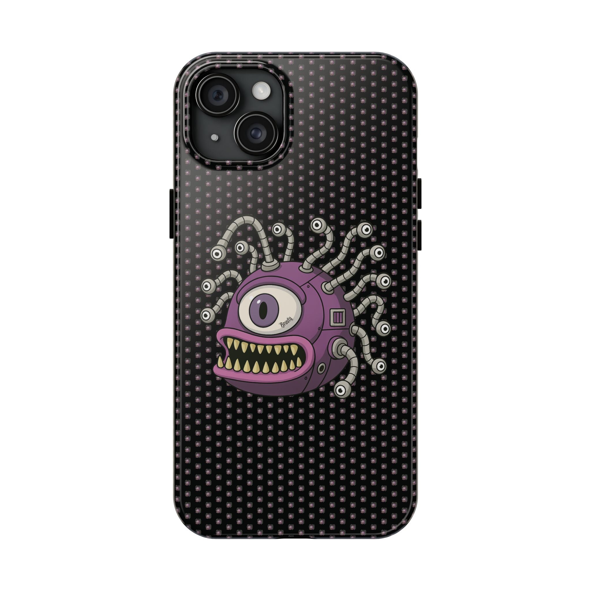 Critical Cut Purple Monster Phone Case