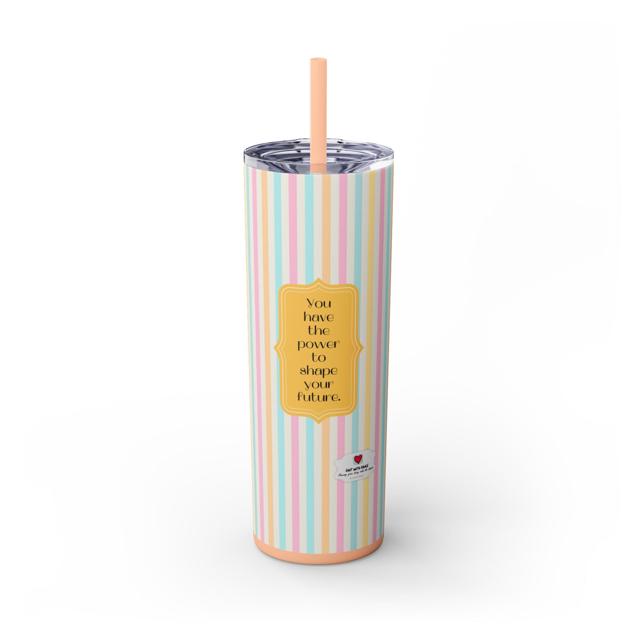 Grit With Grace Resilience 20oz Skinny Tumbler
