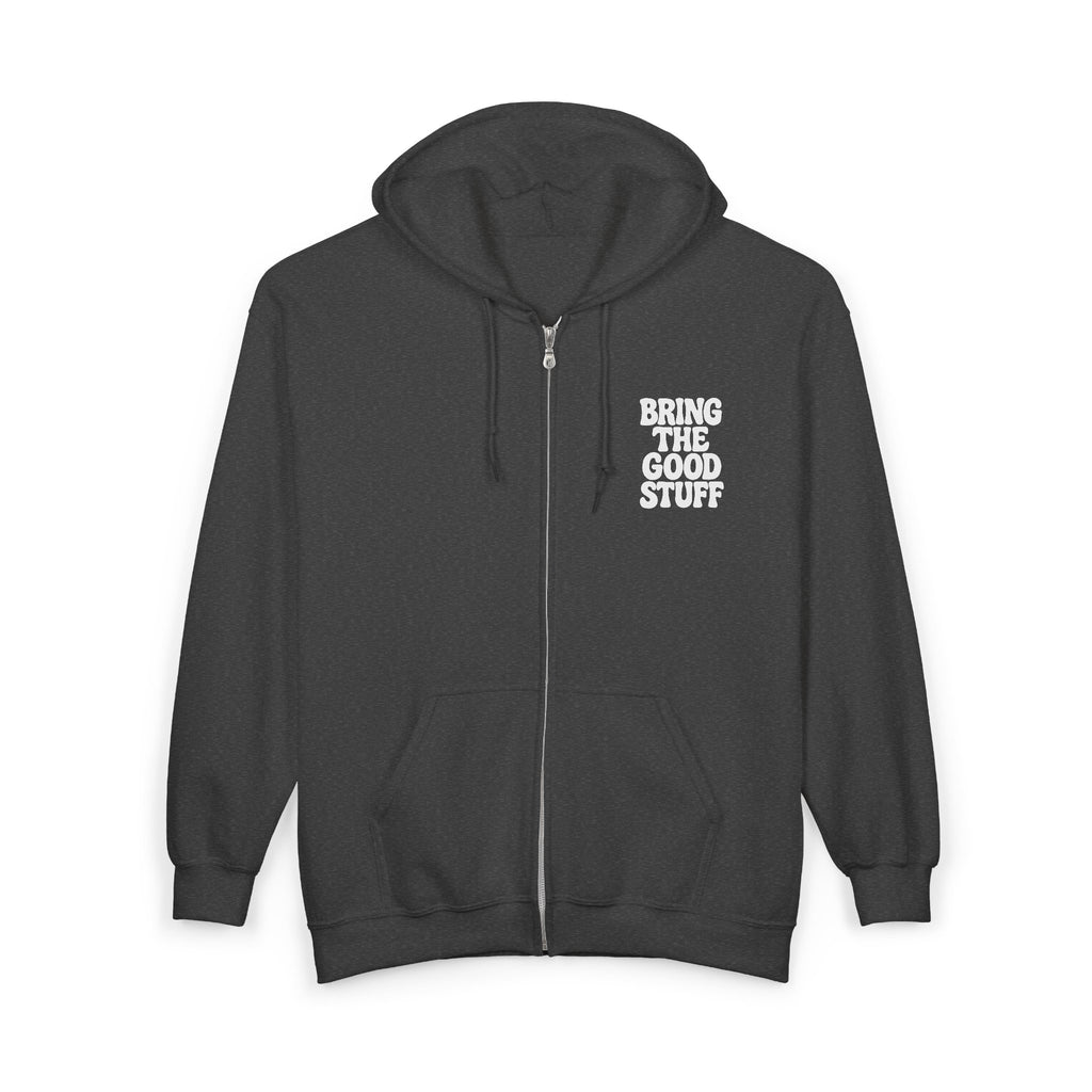 Darling / Kick Back –– Full-Zip Hoodie
