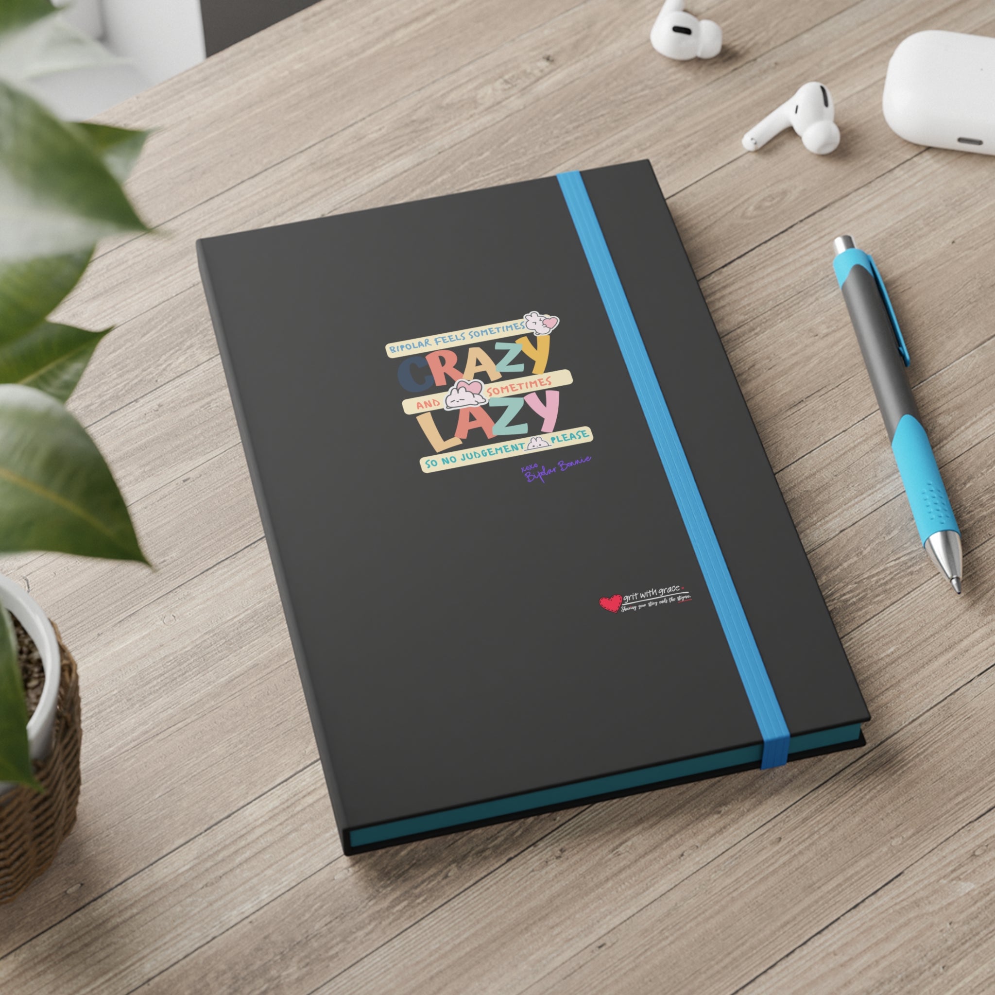 Bipolar Bonnie 'No Judgement Please' Notebook