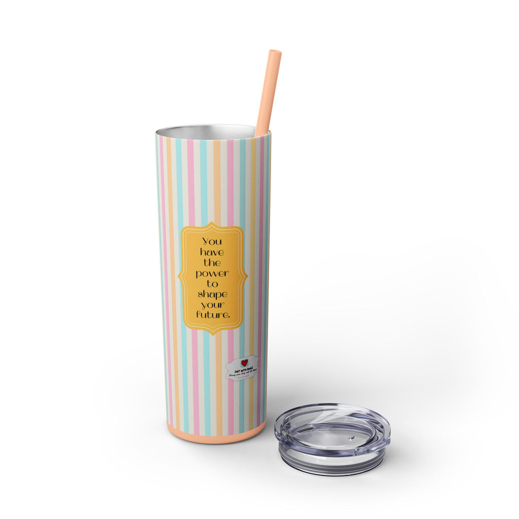 Grit With Grace Resilience 20oz Skinny Tumbler
