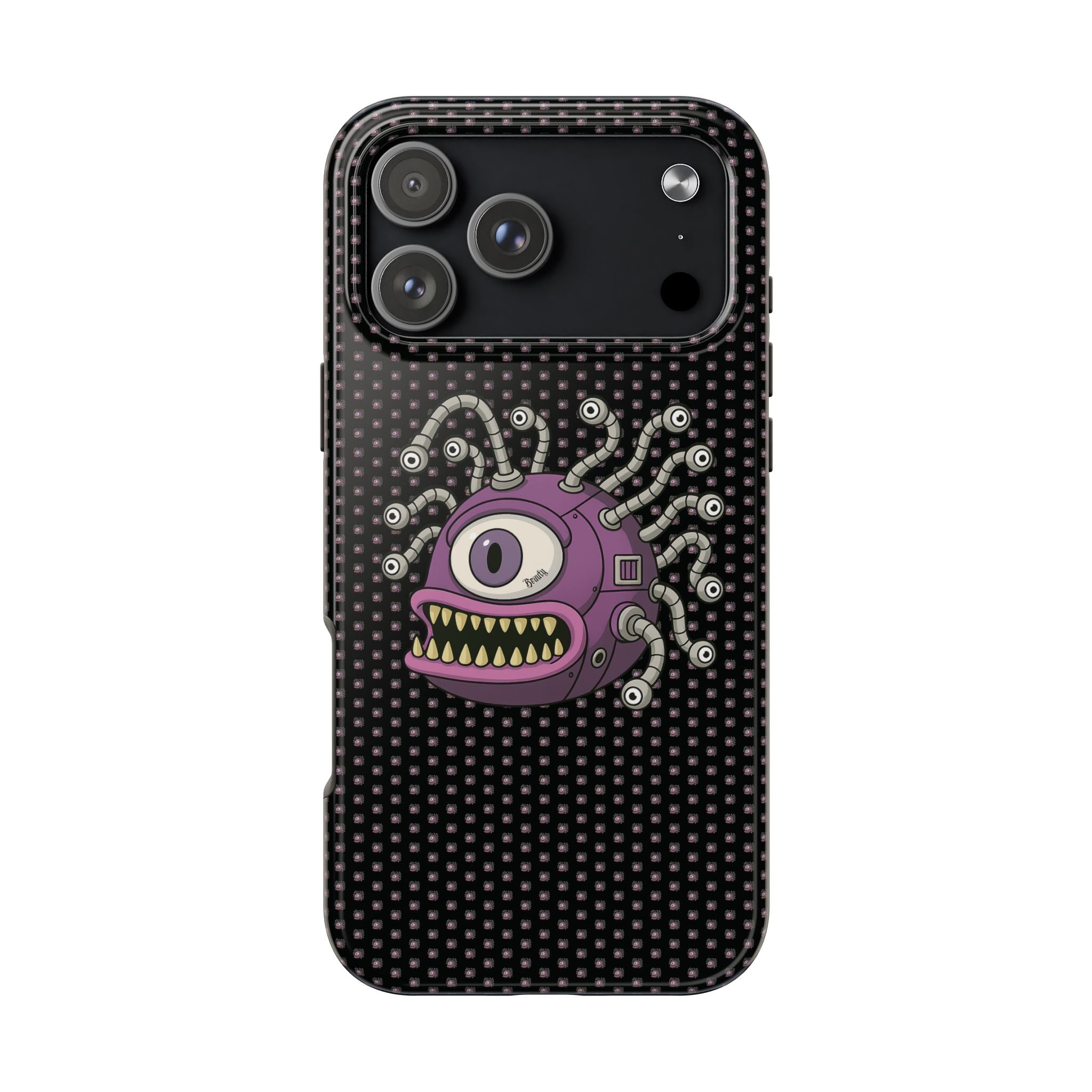 Critical Cut Purple Monster Phone Case
