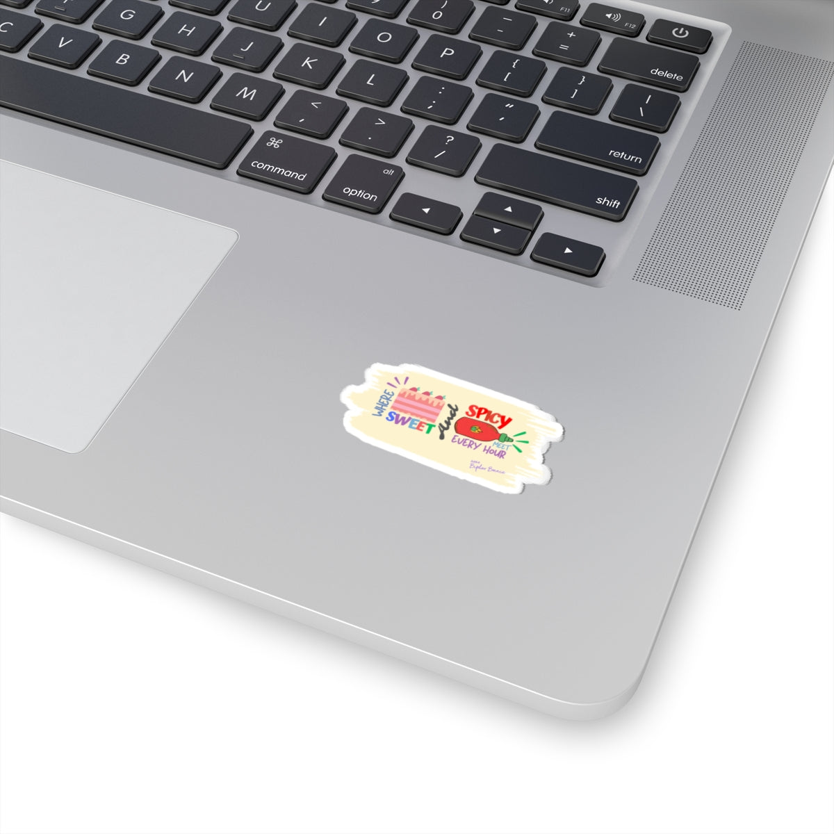 Bipolar Bonnie Series - "Bipolar: Where Sweet And Spicy Meet Every Hour Matter." Kiss-Cut Stickers