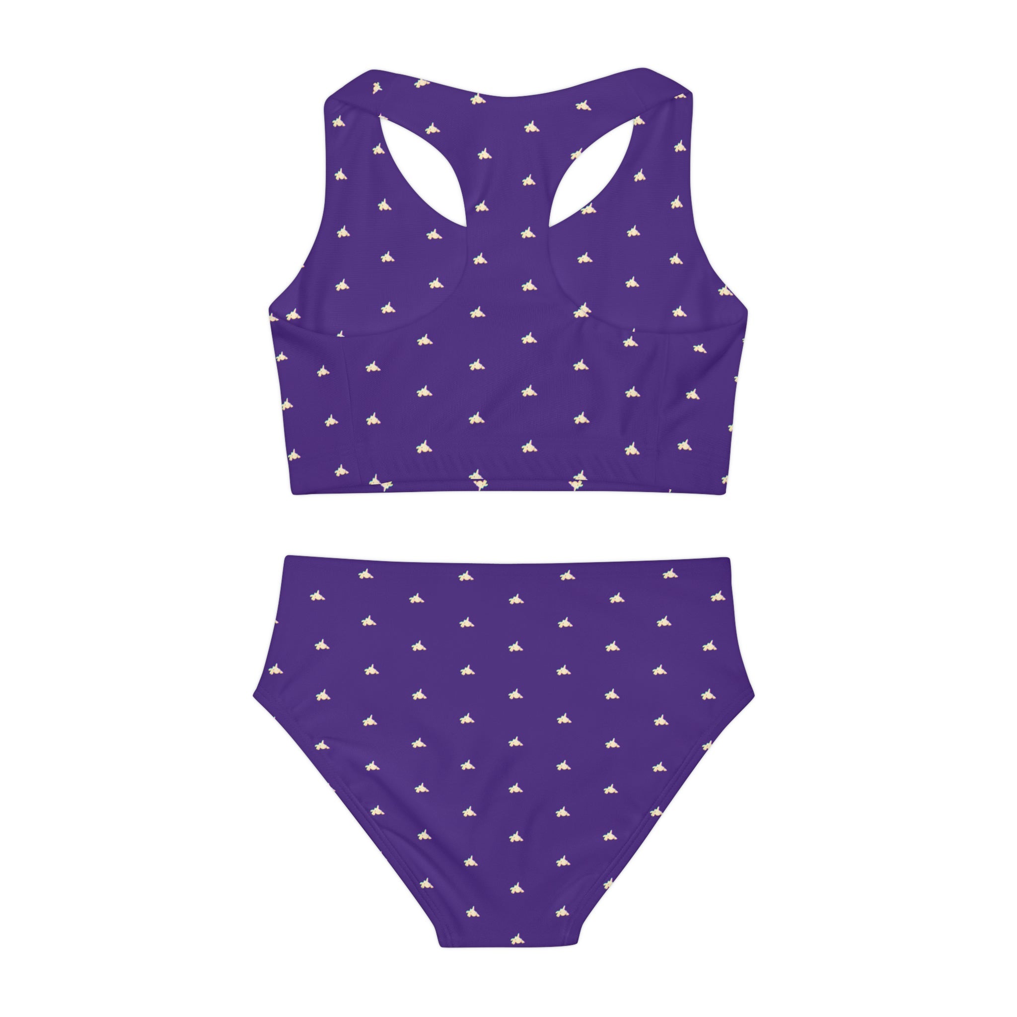 Girls Two Piece Swimsuit (AOP)