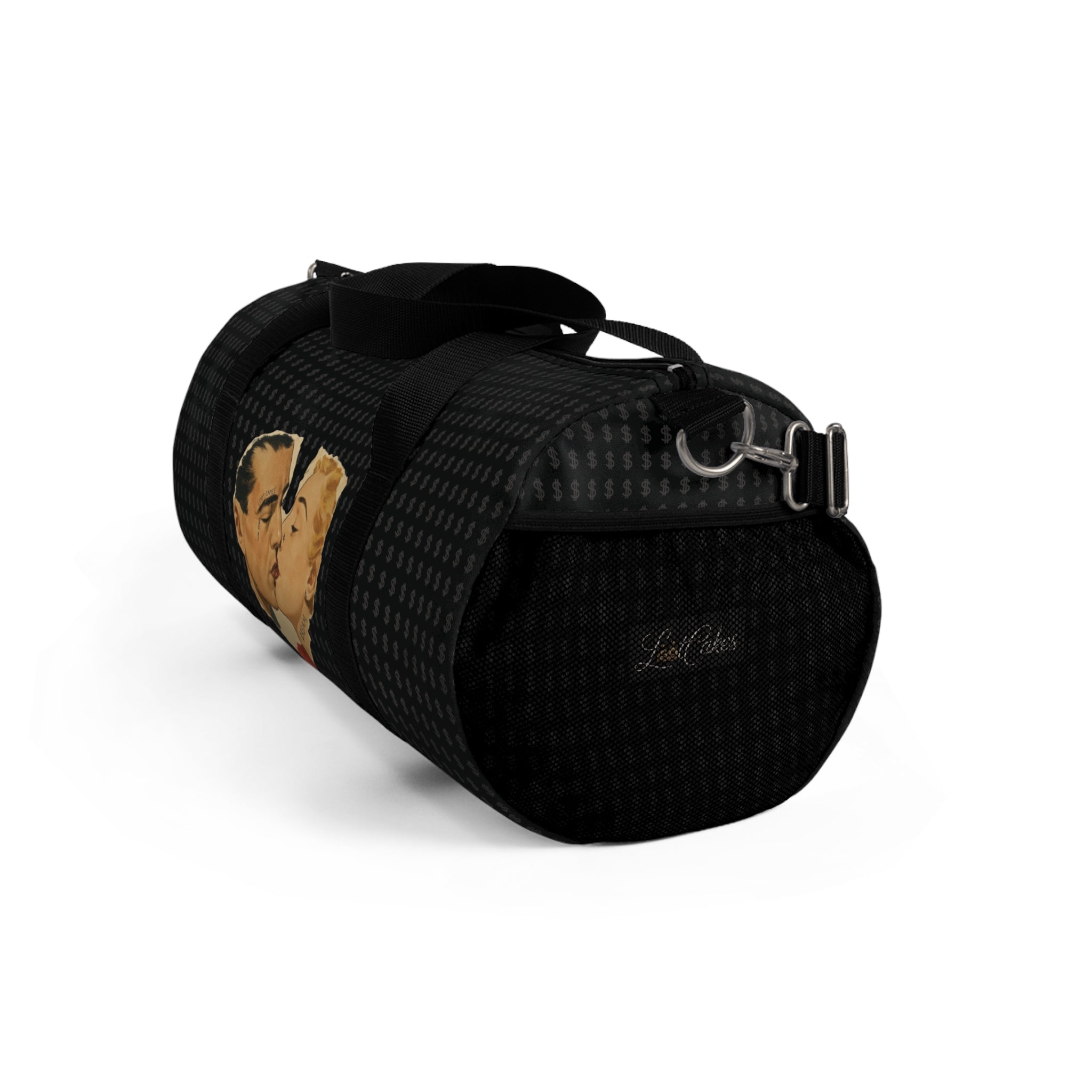 Loot Cakes Retro Kiss Heart Duffel Bag
