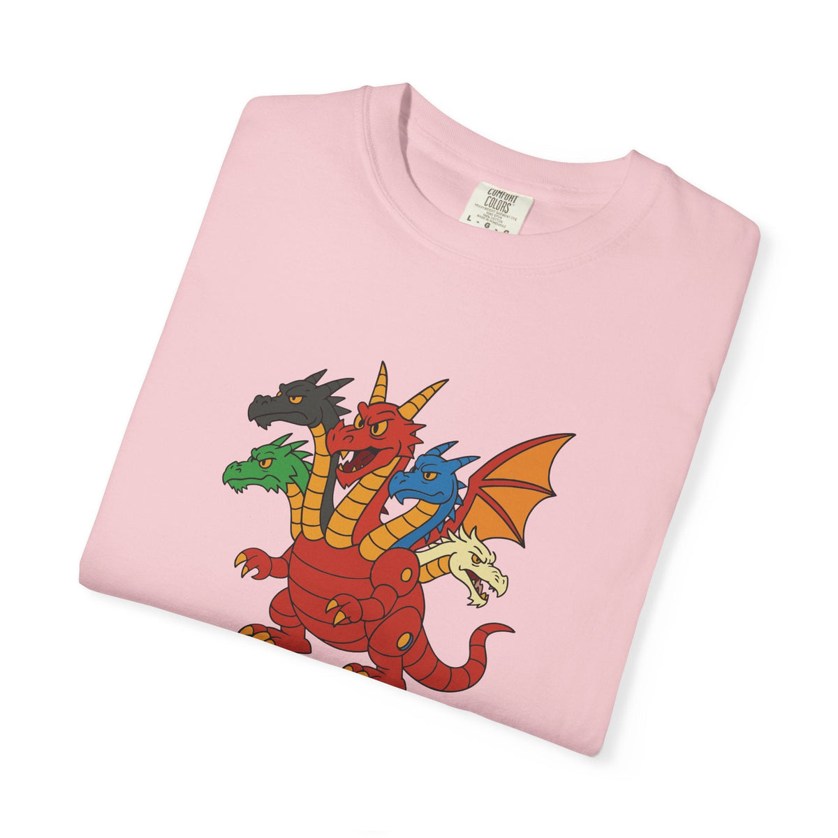 Multi-Headed Dragon T-Shirt — Colorful Fantasy Creature Tee