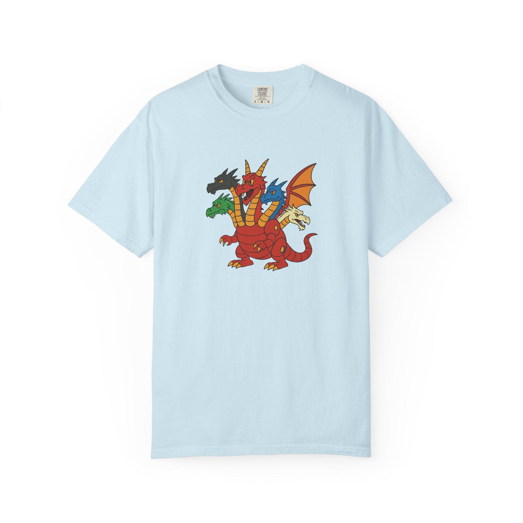 Multi-Headed Dragon T-Shirt — Colorful Fantasy Creature Tee