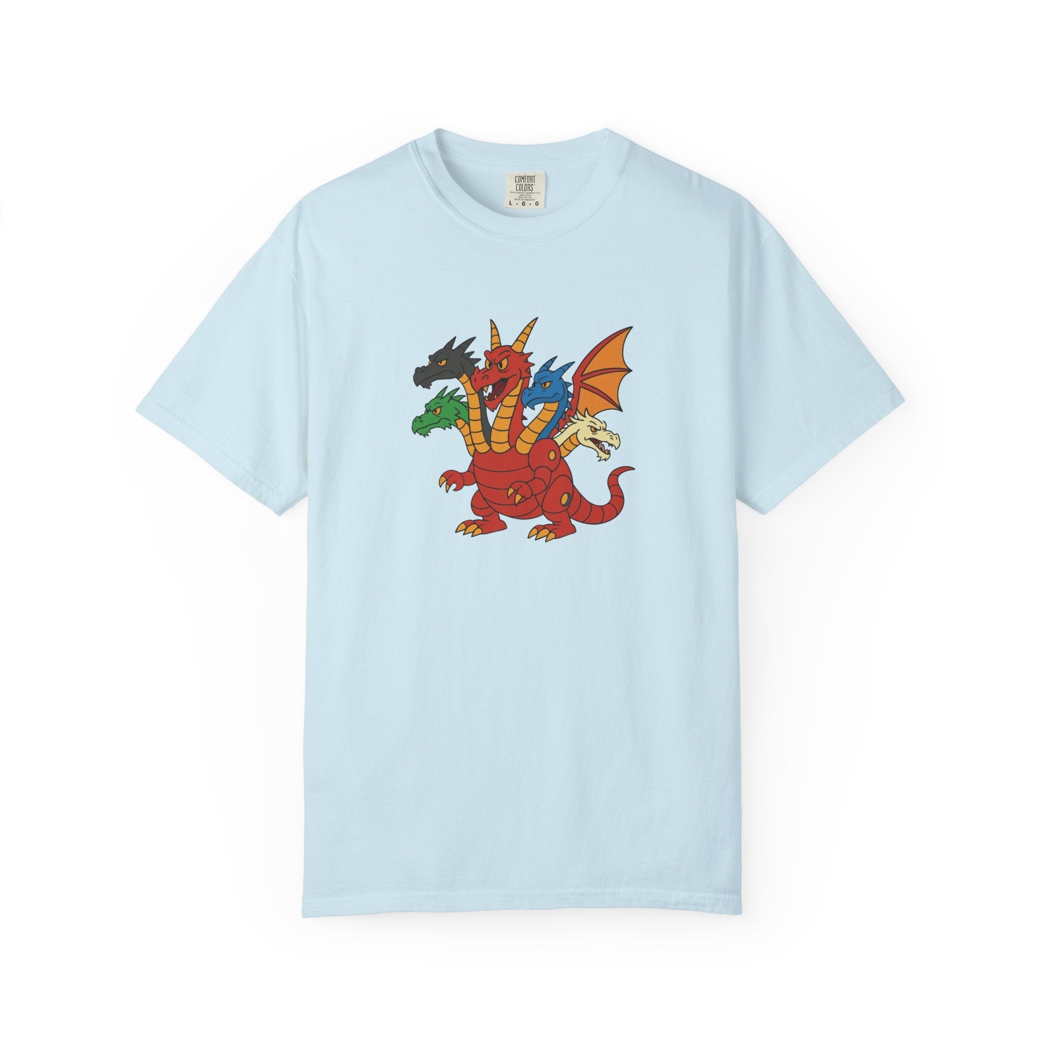Multi-Headed Dragon T-Shirt — Colorful Fantasy Creature Tee