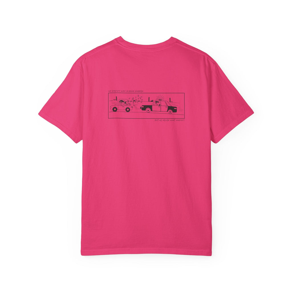 Classic East Coast Vintage Wash T-Shirt — "I Should Just Rob a Bank" Lyric Tee