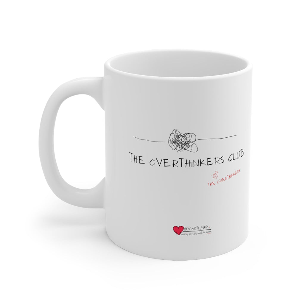 The Overthinkers Club Members Only Ceramic Mug