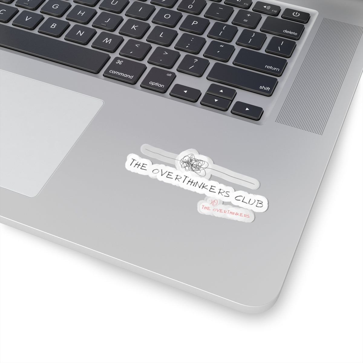 The Overthinkers Club Series - "The Overthinkers Club -xo The Overthinkers" Kiss-Cut Stickers