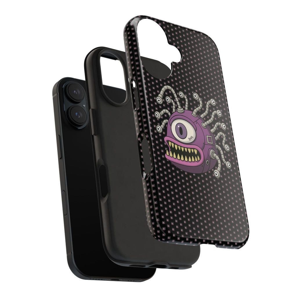 Tough Phone Case — Purple Monster Rugged Protective Cover