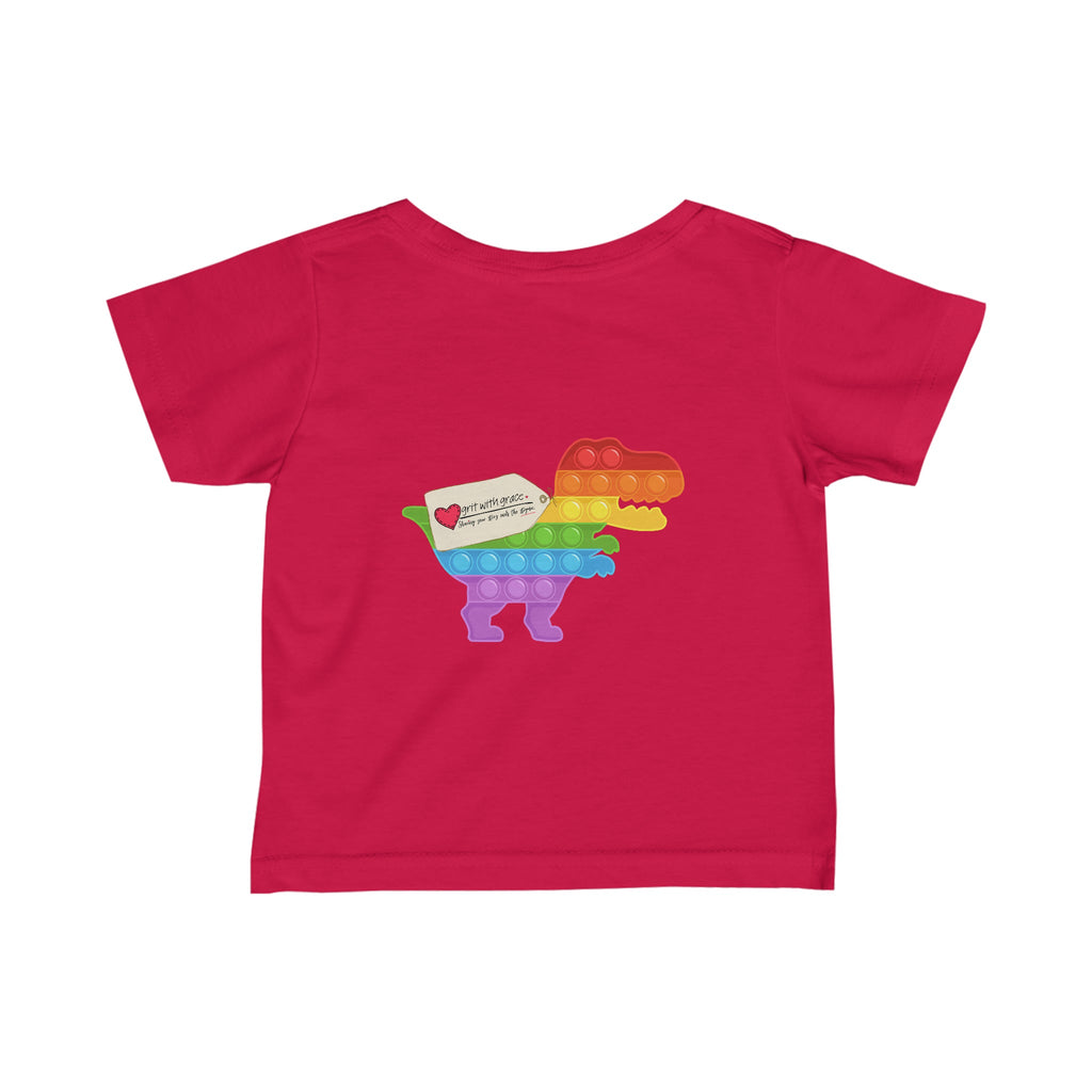 LIMITED EDITION AUTISTIC ANDY 'COLOR-CODED ADVENTURES' INFANT TEE SHIRT