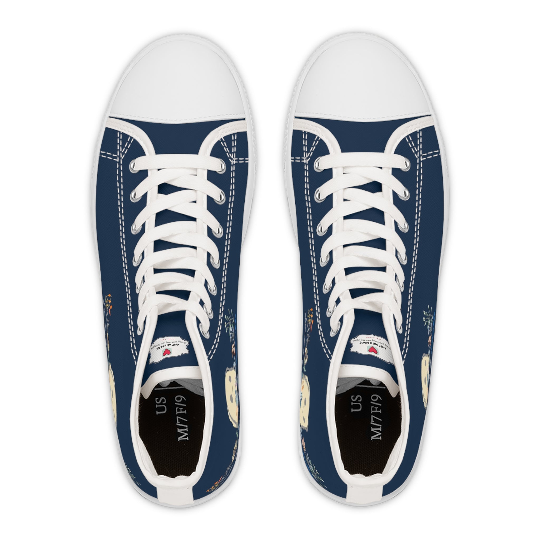 Invisible Ghost 'Hidden Scars' High Top Sneakers