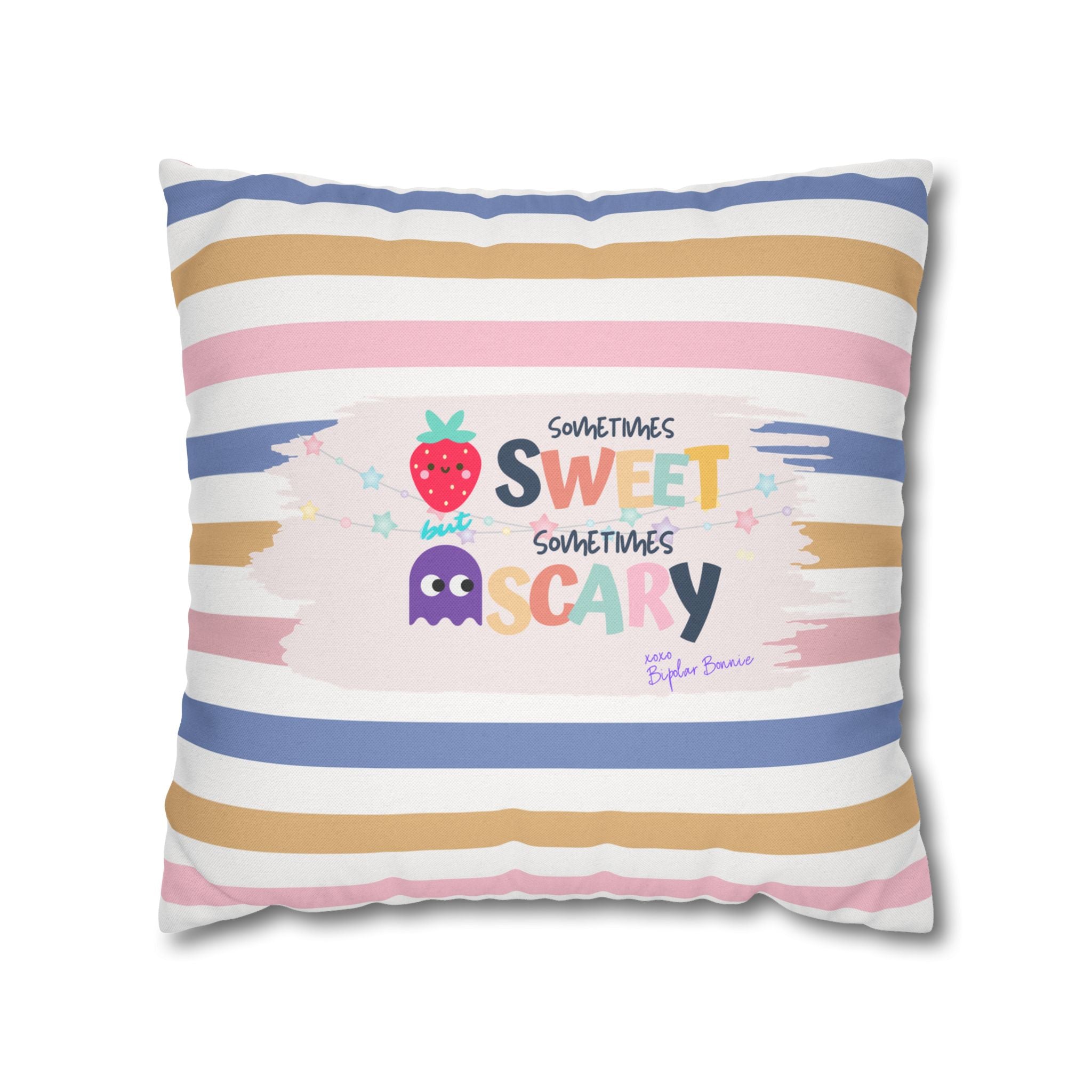 Bipolar Bonnie Series - Spun Polyester Square Pillow Case
