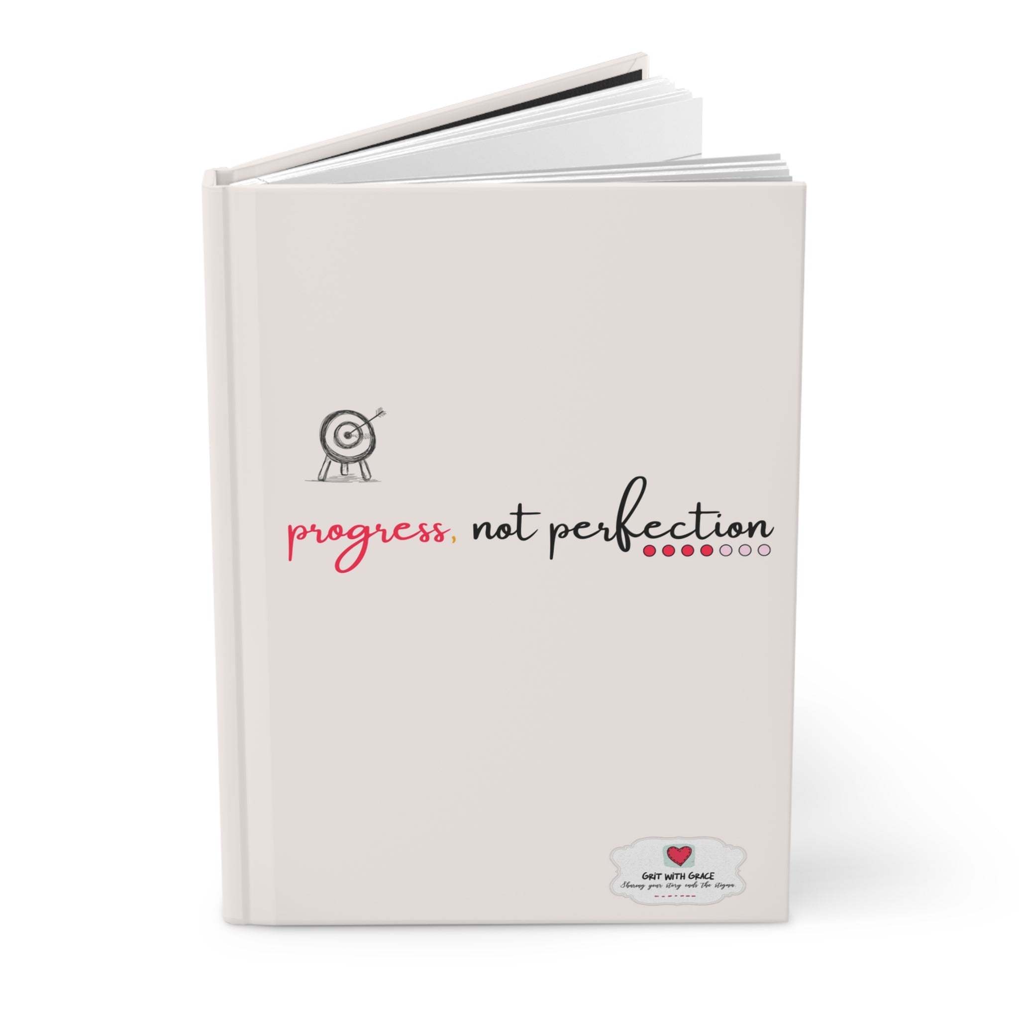 Grit with Grace 'Strength in Resilience' Hardcover Journal