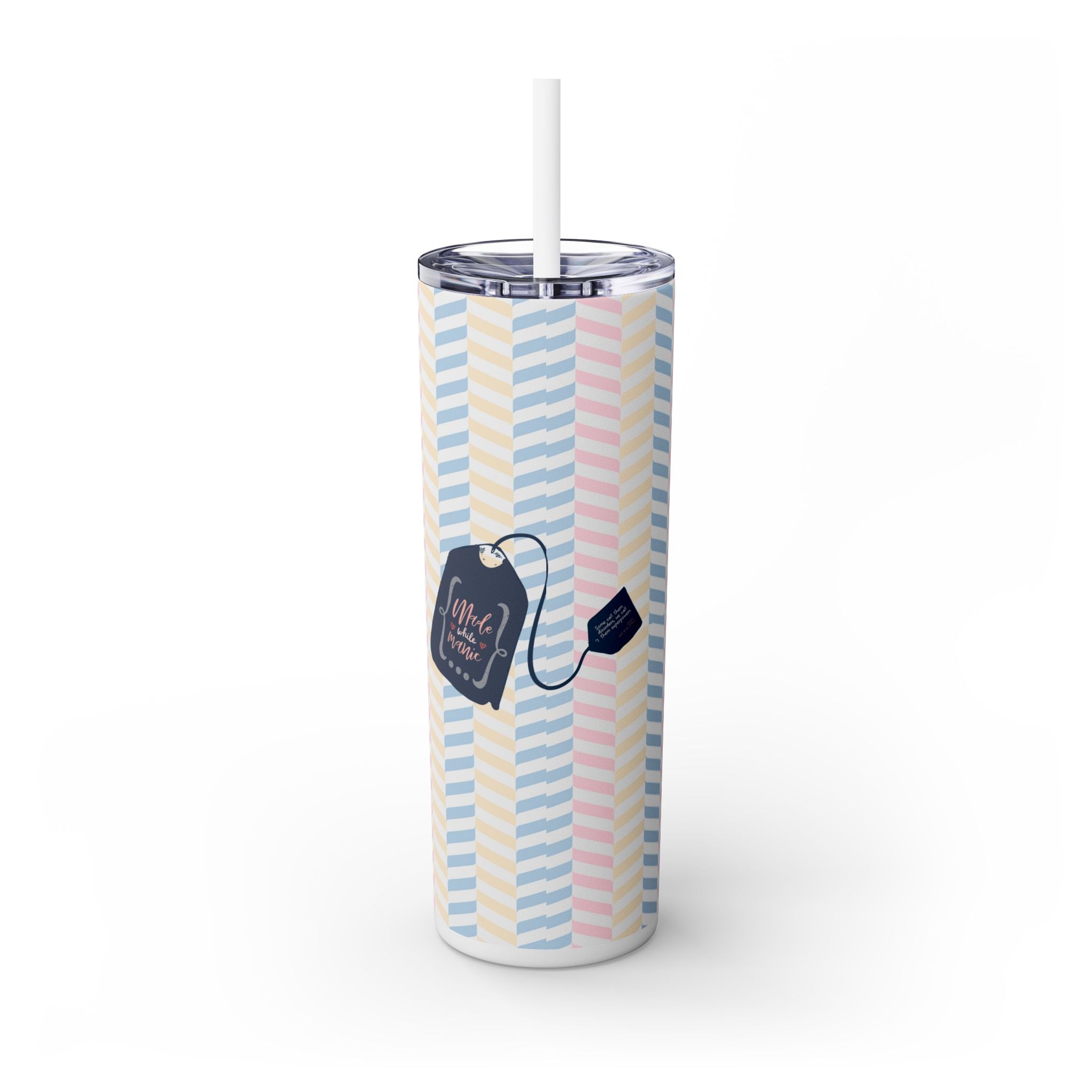 Bipolar Bonnie 'Expressing the Journey' 20oz Skinny Tumbler - Limited Edition