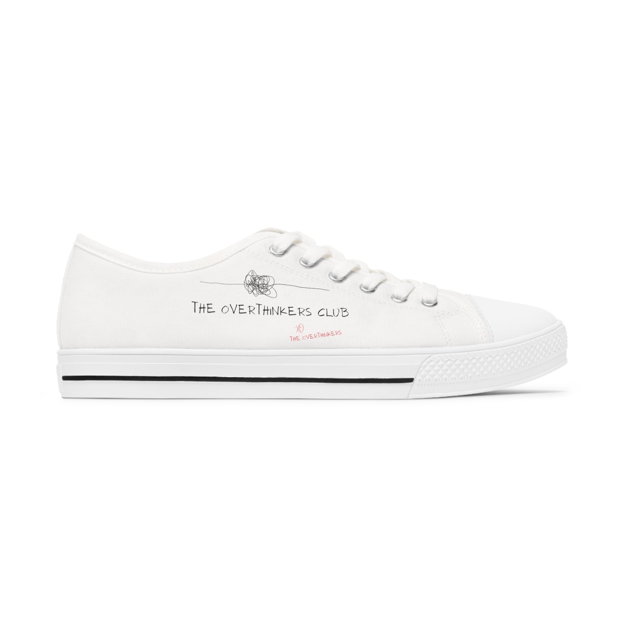 The Overthinkers Club Members Only Women's Low Top Sneakers