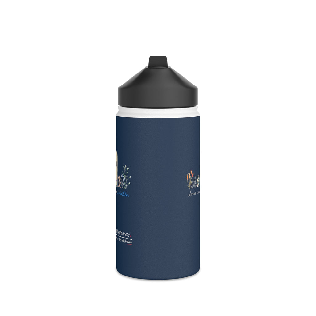 Invisible Ghost 'Invisible Wounds' Stainless Steel Water Bottle