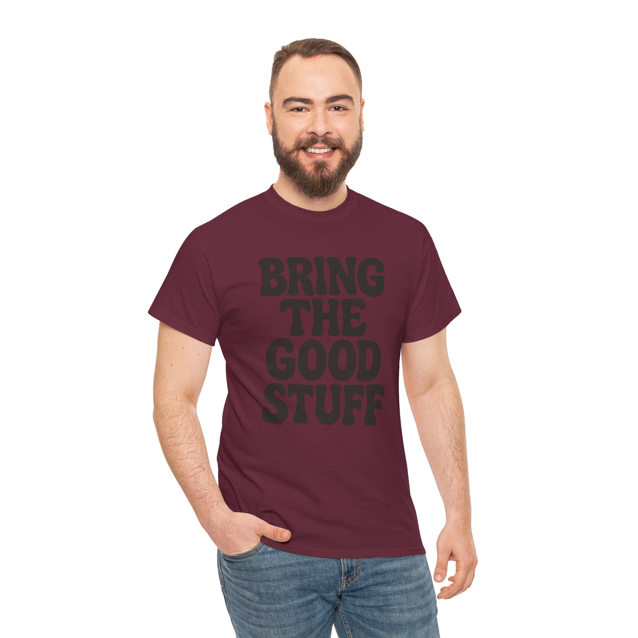 Bring The Good Stuff Positive Vibes Tee