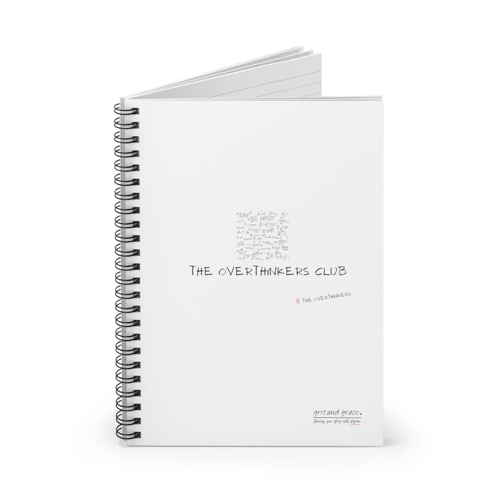 The Overthinkers Club Members Only Notebook