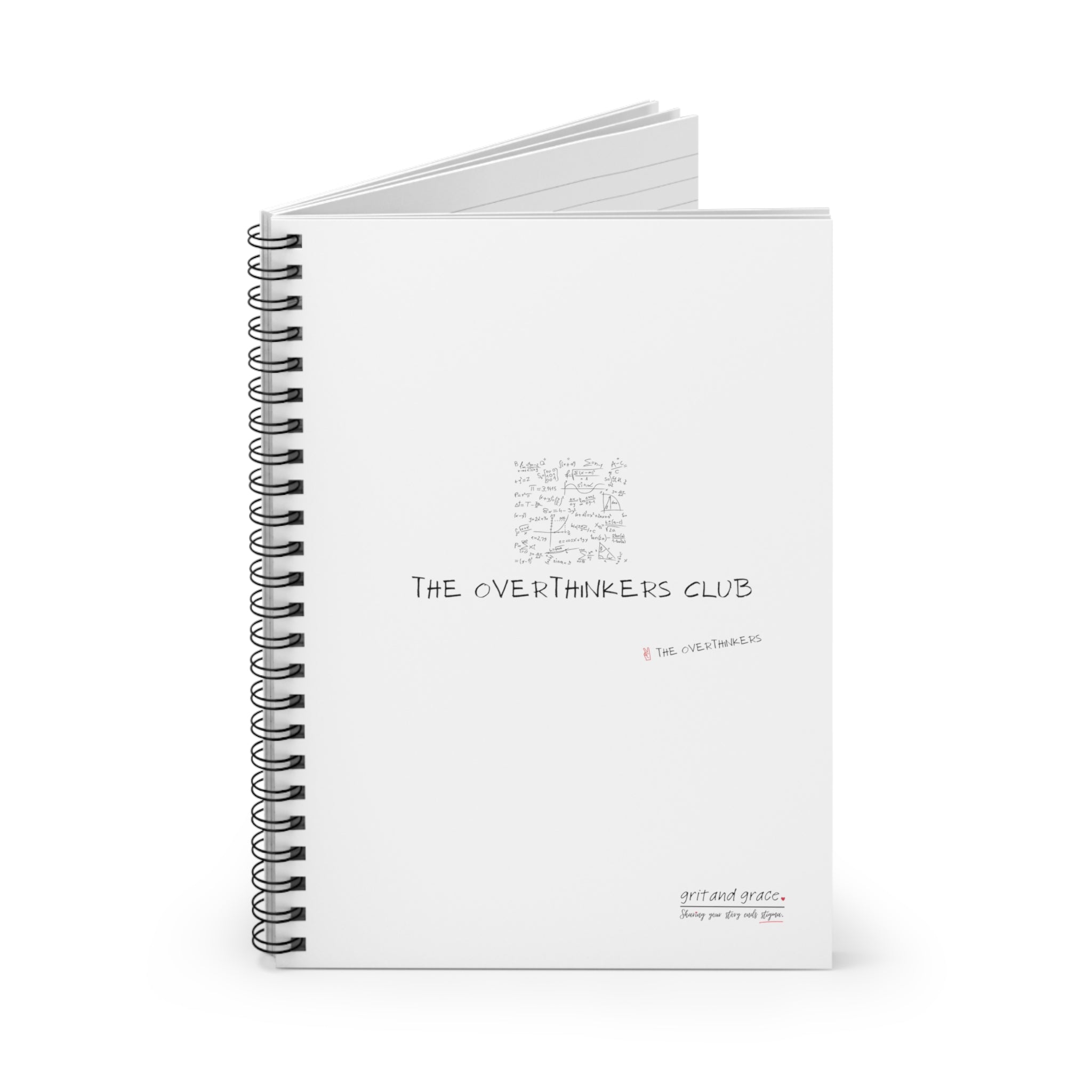 The Overthinkers Club Members Only Notebook