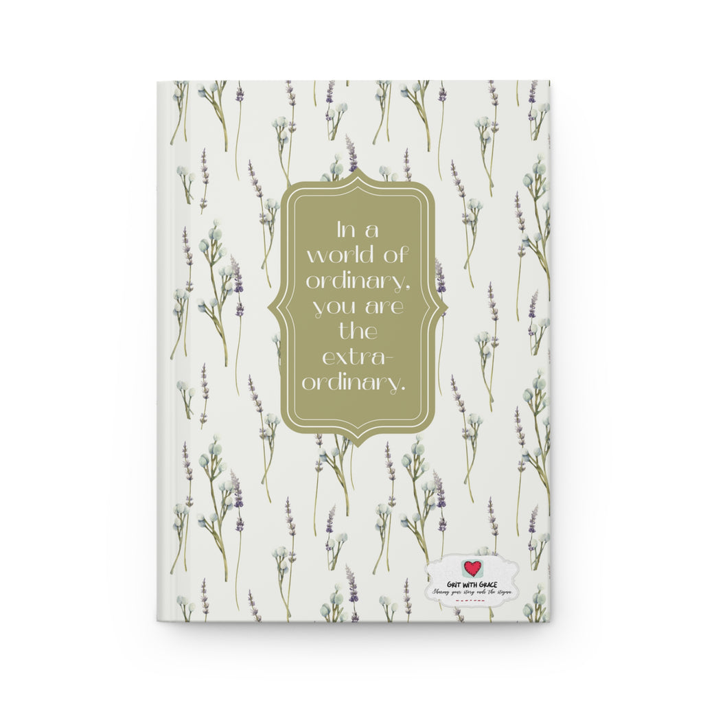 Grit with Grace 'Strength in Resilience' Hardcover Matte Journal - Limited Edition