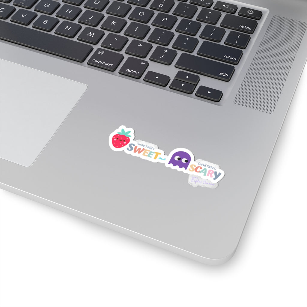 Bipolar Bonnie Series - "Sometimes Sweet But Sometimes Scary" Kiss-Cut Stickers