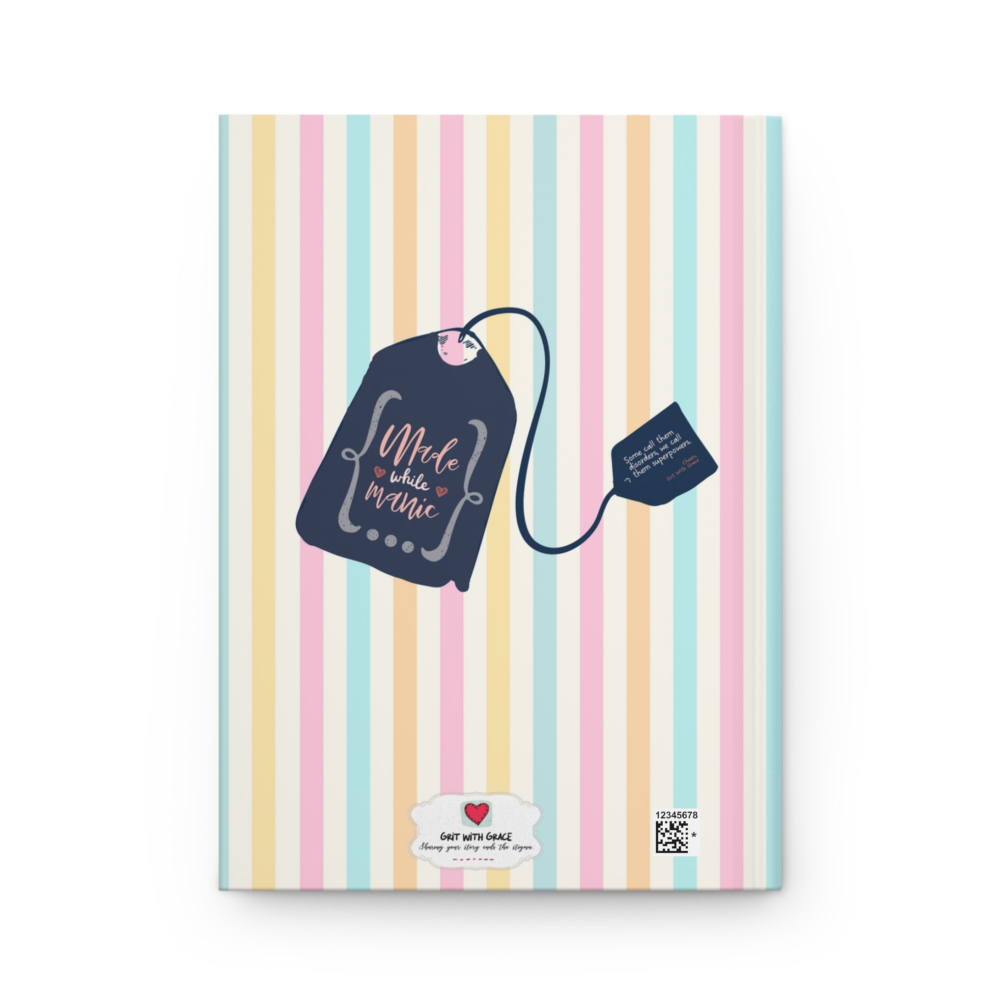 Grit with Grace 'Strength in Resilience' Hardcover Journal