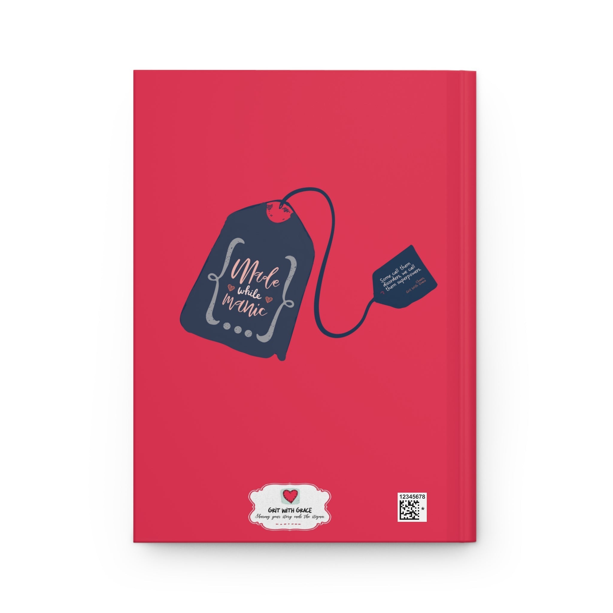 Grit with Grace 'Strength in Resilience' Hardcover Journal