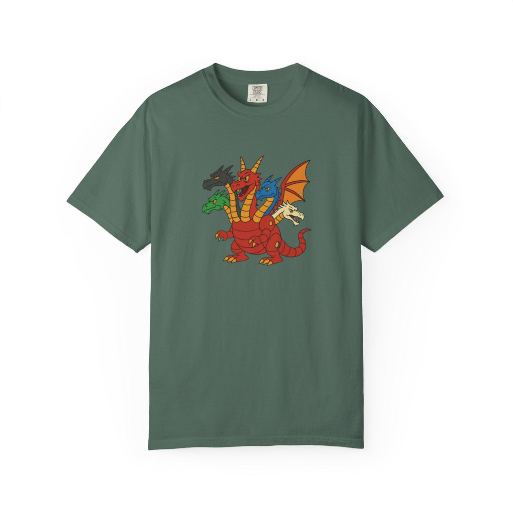 Multi-Headed Dragon T-Shirt — Colorful Fantasy Creature Tee