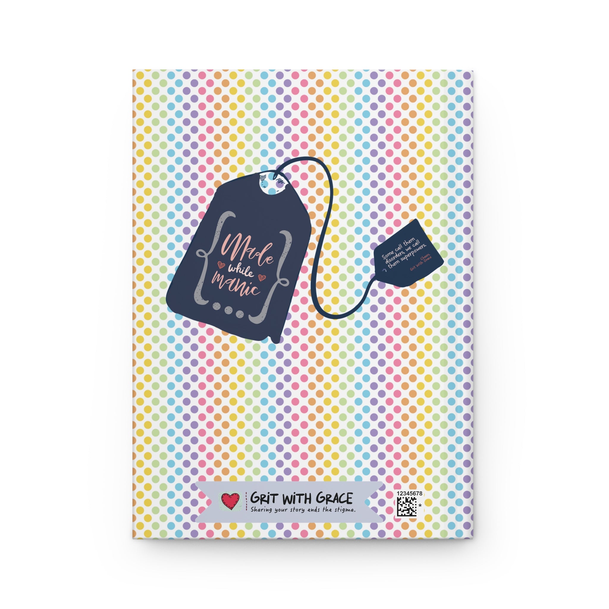 Autistic Andy 'Color-Coded Adventures' Hardcover Matte Journal - Limited Edition
