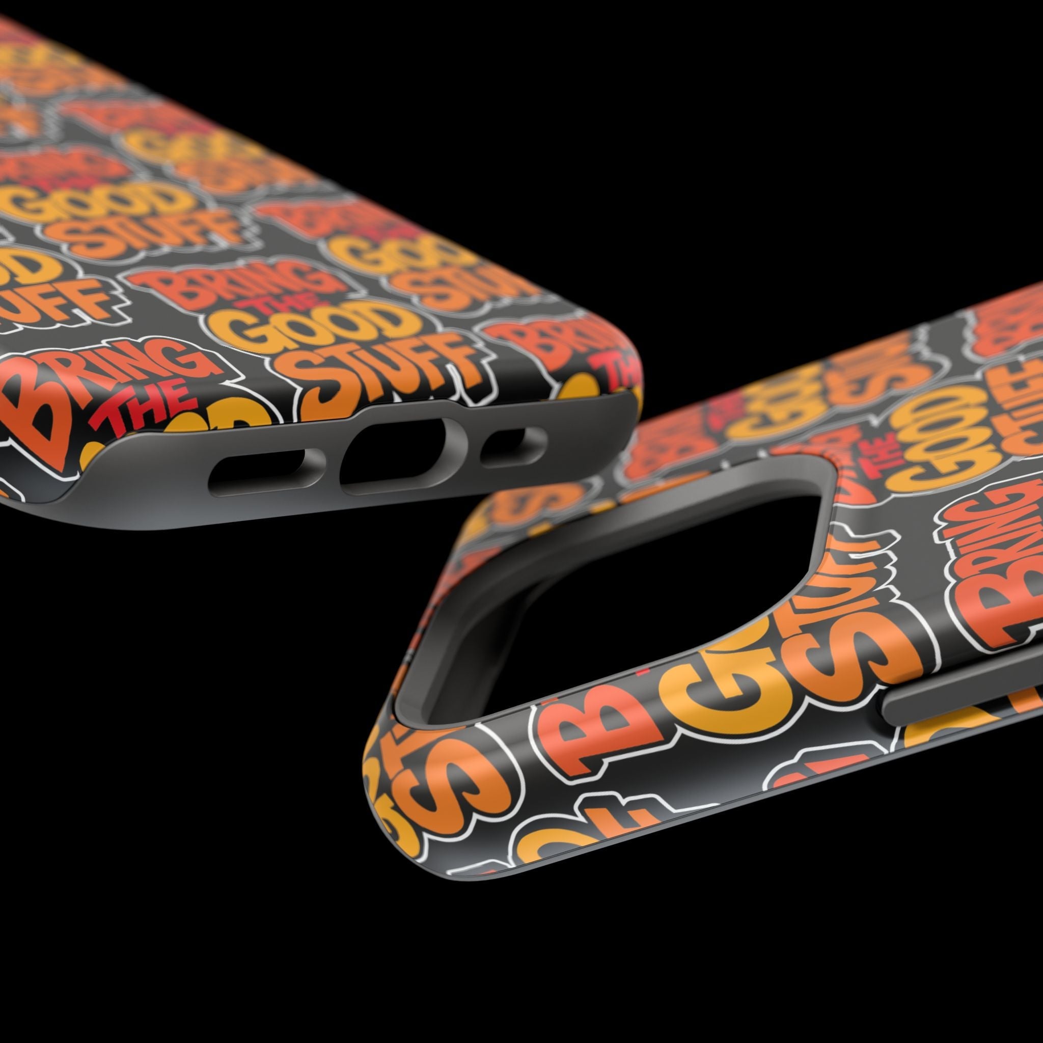 Bring The Good Stuff Orange Protective Phone Case