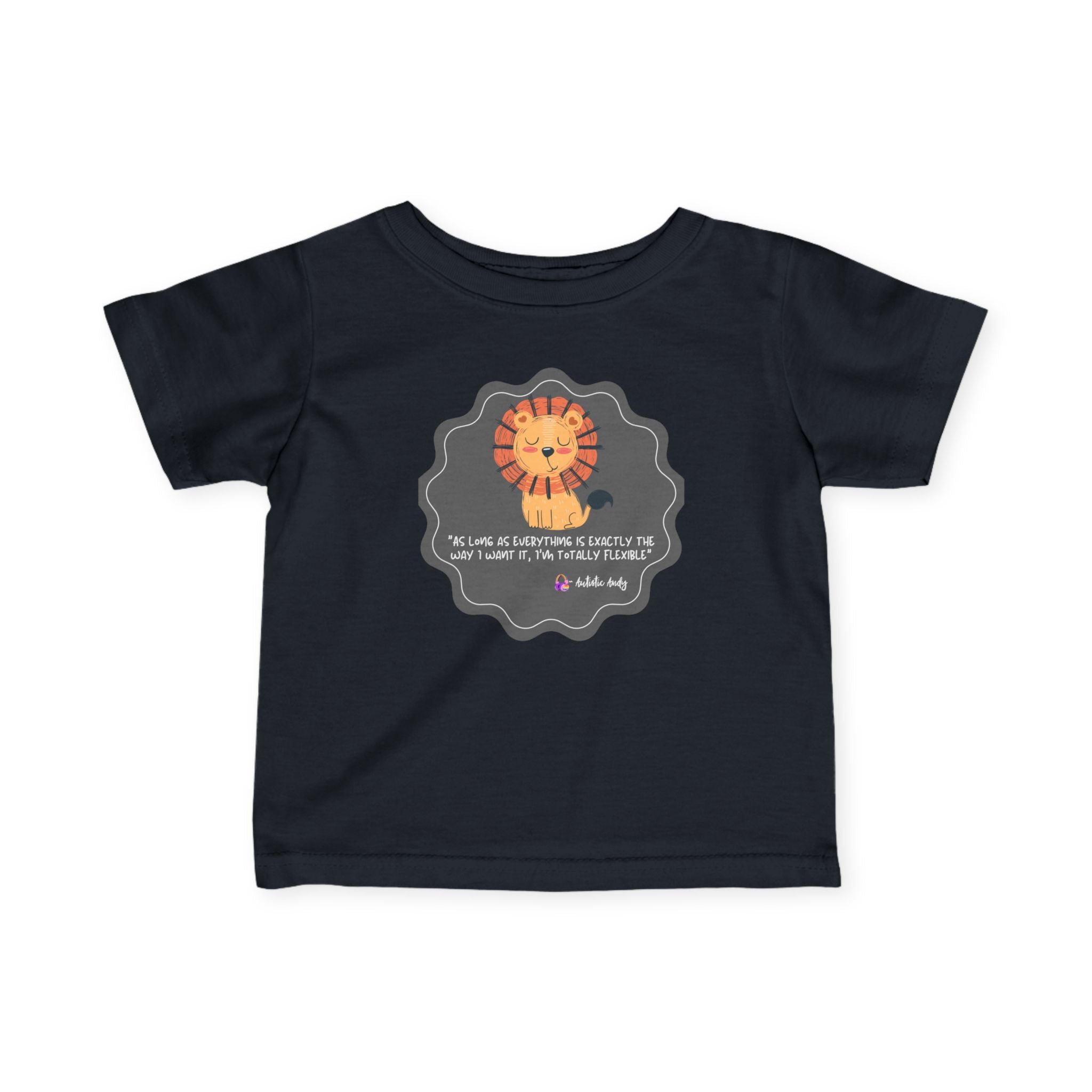 AUTISTIC ANDY 'COLOR-CODED ADVENTURES' INFANT FINE JERSEY TEE - LIMITED EDITION