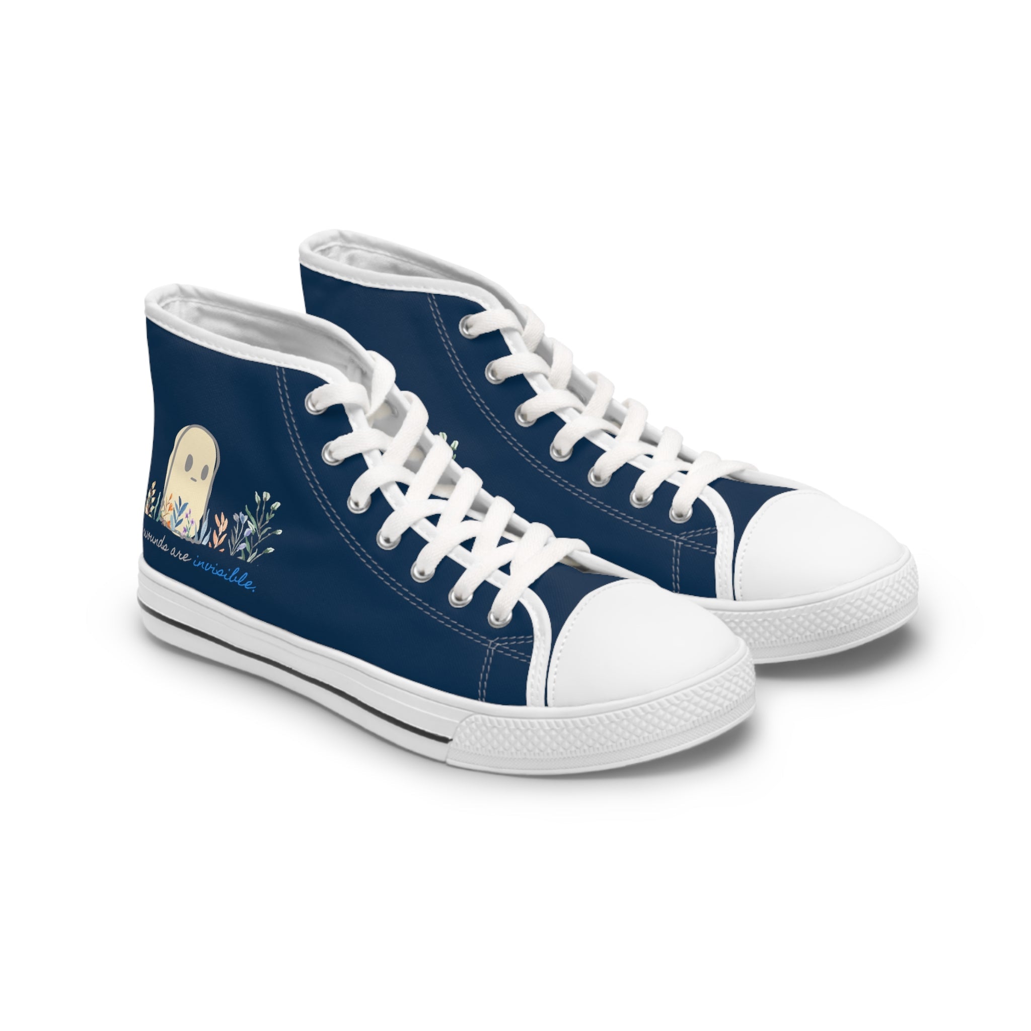 Invisible Ghost 'Hidden Scars' High Top Sneakers